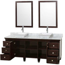 Wyndham Collection Premiere 72" Bathroom Double Vanity Set - Espresso WC-CG5000-72-ESP 7