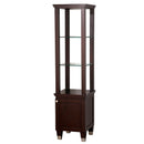 Wyndham Collection Premiere Linen Tower - Espresso WC-CG5000-LT-ESP