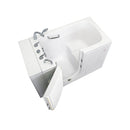 Ella Monaco 32"x52" Acrylic Soaking Walk-In-Bathtub, Left Outward Swing Door, Heated Seat,  5 Piece Fast Fill Faucet, 2" Dual Drain 6