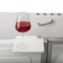 Ella Ultimate 30"x60" Acrylic Air and Hydro Massage + Independent Foot Massage Walk-In-Bathtub, Right Inward Swing Door, 5 Piece Fast Fill Faucet, 2" Dual Drain 6