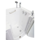 Ella Monaco 32"x52" Acrylic Soaking Walk-In-Bathtub, Right Outward Swing Door, Heated Seat,  2 Piece Fast Fill Faucet, 2" Dual Drain 5