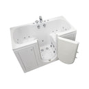 Ella Tub4Two 32"x60" Hydro + Air Massage w/ Independent Foot Massage Acrylic Two Seat Walk in Tub, Right Outswing Door, Heated Seats, 2 Piece Fast Fill Faucet, 2" Dual Drains 6