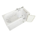 Ella Shak 36"x72" Acrylic Air and Hydro Massage w/ Independent Foot Massage Walk-In Bathtub , Right Outward Swing Door, 2" Dual Drain, Ella 5 Piece Fast Fill Faucet, Heated Seat and Backrest 6