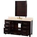 Wyndham Collection Abingdon 60" Single Bathroom Vanity Set - Espresso WC-1515-60-ESP 3
