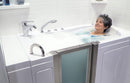 52" x 27.5" Petite Massage Walk In Bath Tub 3