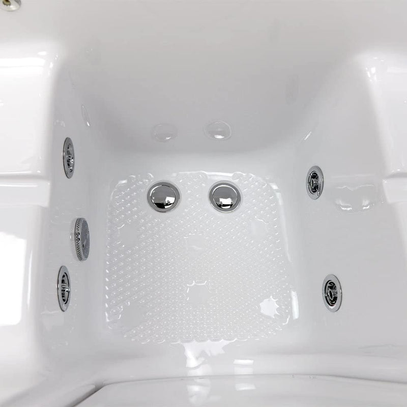 Ella's Bubbles O2SA3060 Tub4Two Acrylic Walk-In Whirlpool Bathtub, 0, White 14
