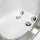 Ella's Bubbles HH3058-HB Deluxe 30"x 55" Hydro Massage Acrylic Walk-in Bathtub with Heated Seat, Right Inward Swing Door, Ella 5pc. Fast-Fill Faucet, Dual 2" Drains, 30x55x38, White 6