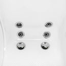 Ella's Bubbles OA3052HH-HB-L Capri Hydro Massage Acrylic Walk-In Bathtub, Left Outswing Door, Ella 5pc. Fast-Fill Faucet, Heated Seat, Dual 2" Drains, 30"x 52", White 7