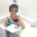 Elite Acrylic Hydro Massage+Microbubble+Heated Seat Walk-In Tub, Inward Swing Door, Fast Fill Faucet, Right 2" Dual Drain 8