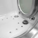 Ella's Bubbles H93118-HB Royal Air and Hydro Massage Acrylic Walk-In Bathtub with Heated Seat, 32"x 52", White 4