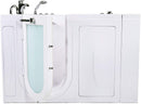 Ella Capri 30"x52" Acrylic Hydro Massage w/ Independent Foot Massage Walk-In Bathtub , Left Outward Swing Door, 5 Piece Fast Fill Faucet, 2" Dual Drain 7