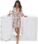 Ella's Bubbles OA3052DH-HB-L-D Capri Air and Hydro Massage Acrylic Walk-In Bathtubs, Outward Swing Door, Ella 5pc. Fast-Fill Faucet, Digital Control, Heated Seat, Left 2" Drain, 30"x 52", White 10