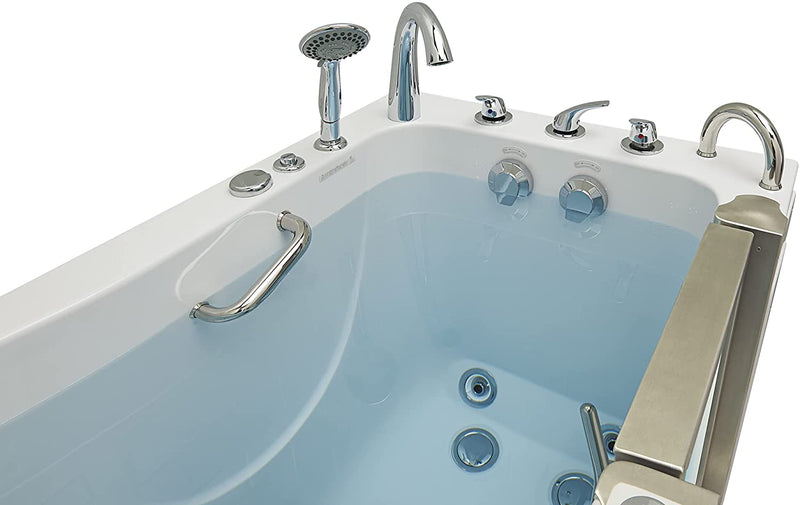 Ella's Bubbles HH3118-HB Royal Hydro Massage Acrylic Walk-In Bathtub with Heated Seat, 32"x 52", White 7
