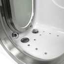 Ella's Bubbles 93117-HB Royal Air and Hydro Massage Acrylic Walk-In Bathtub, 32"x 52", White 6