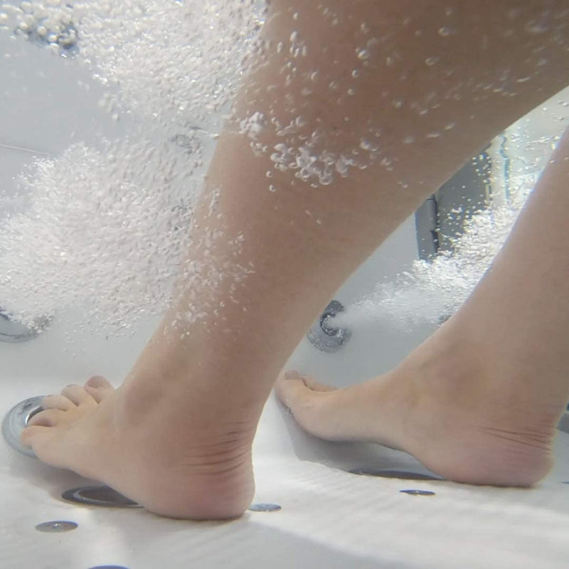 Ellas Bubbles 30x52 Transfer Hydro Foot Massage Acrylic Walk-In Tub, Fast Fill Faucet, Left 2" Dual Drain, white (OLA3052HH-L-2P) 3