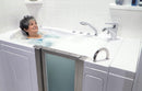 52" x 28" Petite Massage Whirlpool Walk In Tub Door and Drain Location: Right 4