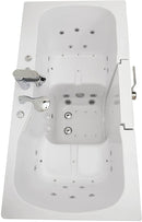 Ella's Bubbles O2SA3060 Tub4Two Acrylic Walk-In Whirlpool Bathtub, 0, White 11