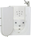 Ella's Front Entry 32" x 40" Acrylic Walk-In Bathtub, Left Hinge Door, Fast Fill Faucet, 2" Drain (Air + Hydro) 11