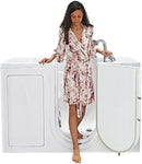 Ella's Bubbles OA3052D-R-D Capri Air and Hydro Massage Acrylic Walk-In Bathtub with Right Outward Swing Door, Digital Control, Thermostatic Faucet, Dual 2" Drains, 30"x52", White 4