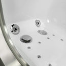 Ella's Bubbles H93117-HB Royal Air and Hydro Massage Acrylic Walk-In Bathtub with Heated Seat, 32"x 52", White 5