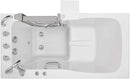 Royal Acrylic Microbubble+Heated Seat Walk-In Bathtub, Inward Swing Door, 2 Piece Fast Fill Faucet, Right 2" Dual Drain 3