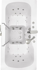 Ellas Bubbles TO2SA3260L Tub4Two Walk in tub Two seat, Hydro air Massage, Fast Fill Faucet, Left Drain, White 3