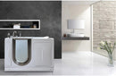 Ella's Bubbles H03117-HB Royal Acrylic Soaking+Heated Seat Walk-In Bathtub, 32" x 52" x 38", White 7