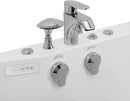 Ella's Bubbles O2SA3260H-R Ella Tub4Two 32"x 60" Hydro Massage Acrylic Walk-in Tub with Right Outward Swing Door, Thermostatic Faucet, Dual 2" Drains, 32" x 60" x 42", White 6