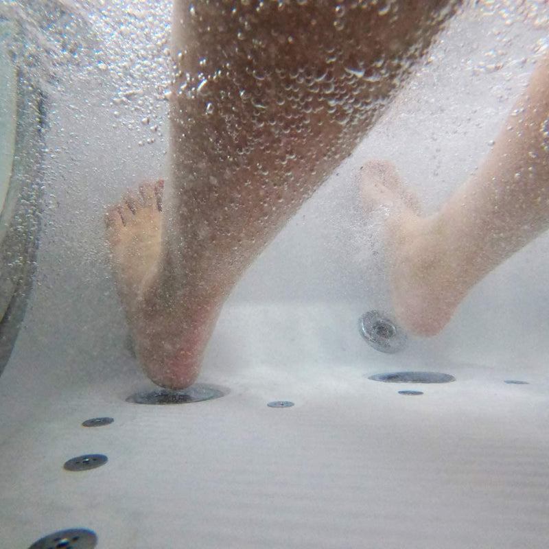 Elite Hydro Foot Massage Acrylic Walk-In Tub, Fast Fill Faucet, 2" Dual Drain (Left Drain w/ Heated seat) 2