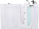 Ella Capri 30"x52" Acrylic Hydro Massage w/ Independent Foot Massage Walk-In Bathtub , Right Outward Swing Door, 5 Piece Fast Fill Faucet, 2" Dual Drain 8