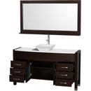 Wyndham Collection Daytona 60" Bathroom Vanity with Vessel Sink and Mirror - Espresso WC-A-W2109-60-T-ESP 4