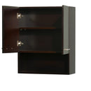 Wyndham Collection Centra Bathroom Wall Cabinet - Espresso WC-V207-WC-ESP 2