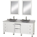 Wyndham Collection Premiere 72" Bathroom Double Vanity - White WC-CG5000-72-WHT 5
