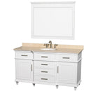 Wyndham Collection Berkeley 60" Single Bathroom Vanity - White WC-1717-60-SGL-WHT 4