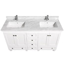 Wyndham Collection Acclaim 60" Double Bathroom Vanity - White WC-CG8000-60-WHT 6