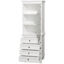 Wyndham Collection Acclaim Linen Tower - White WC-CG8000-LT-WHT 2