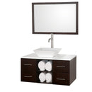 Wyndham Collection Abba 36" Vanity Set - Espresso WC-B900-36-ESP 4