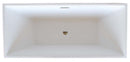 Venzi Vida Collection 30 x 67 Rectangle Acrylic Freestanding Bathtub with Center Drain By Atlantis 2