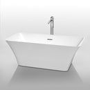 Wyndham Collection Tiffany 59" Small Soaking Bathtub  WC-BTK1504-59