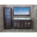 Wyndham Collection Daytona 63" Double Bathroom Vanity Set - Espresso w/ Drawers WC-A-W2200-63-ESP 6