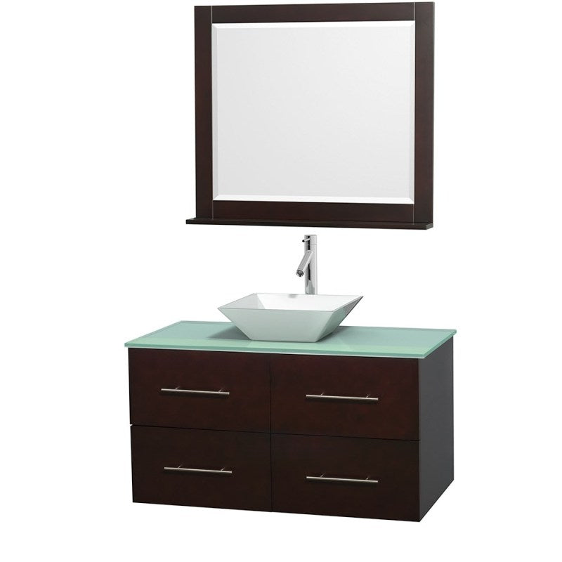 Wyndham Collection Centra 42" Single Bathroom Vanity Set for Vessel Sink - Espresso WC-WHE009-42-SGL-VAN-ESP 4