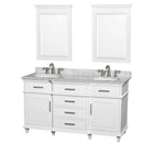 Wyndham Collection Berkeley 60" Double Bathroom Vanity - White WC-1717-60-DBL-WHT 2
