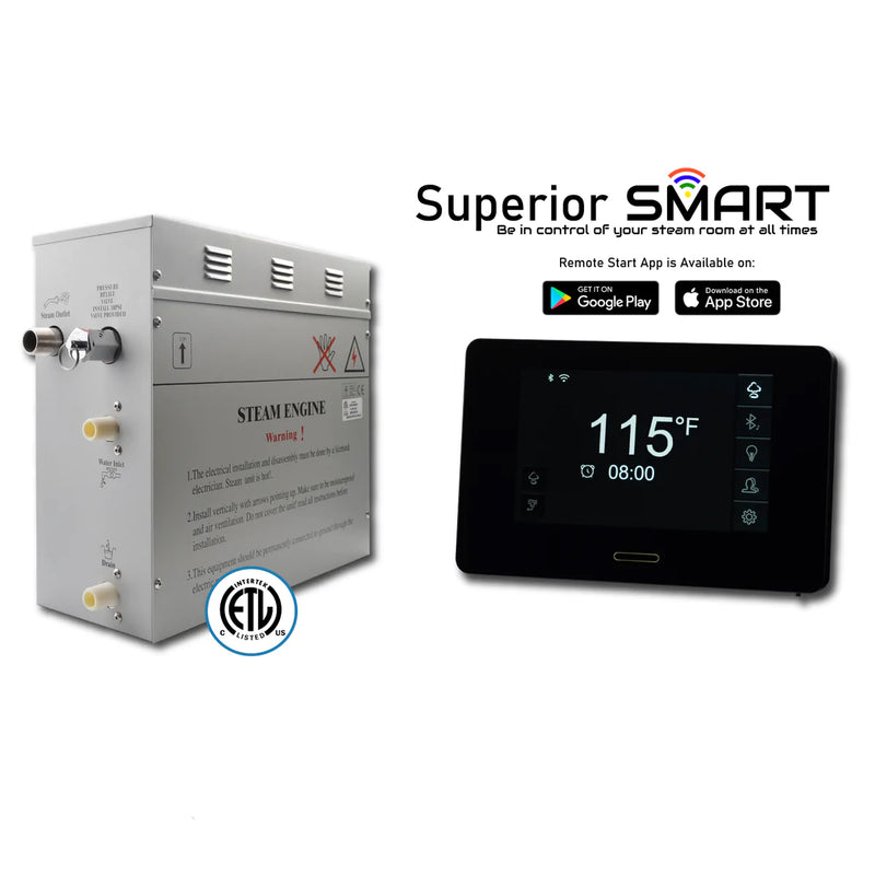 Superior Smart Steam Generator (WiFi) 6kw