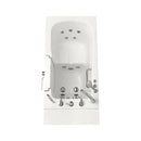 Ella Capri 30"x52" Acrylic Hydro Massage Walk-In Bathtub with Right Outward Swing Door, 5 Piece Fast Fill Faucet, 2" Dual Drain 7