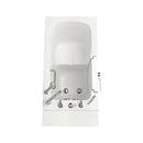 Ella Capri 30"x52" Acrylic Soaking Walk-In-Bathtub, Left Outward Swing Door, Heated Seat,  5 Piece Fast Fill Faucet, 2" Dual Drain 7