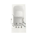 Ella Capri 30"x52" Acrylic Soaking Walk-In-Bathtub, Right Outward Swing Door, Heated Seat,  5 Piece Fast Fill Faucet, 2" Dual Drain 7