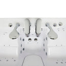 Ella Big4Two 36"x80" Hydro + Air Massage w/ Independent Foot Massage Acrylic Two Seat Walk-In-Bathtub, Right Outswing Door, Heated Seats, 2x2 Piece Fast Fill Faucet, 2" Dual Drain 7