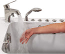 Ella Capri 30"x52" Acrylic Hydro Massage w/ Independent Foot Massage Walk-In Bathtub , Left Outward Swing Door, 5 Piece Fast Fill Faucet, 2" Dual Drain 4
