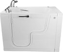 Transfer 36x55 Acrylic Hydro Massage Walk-In Bathtub with Left Outward Swing Door, Heated Seat, 5 Piece Fast Fill Faucet, 2" Dual Drain 3
