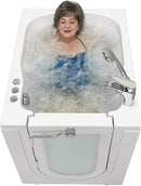 Ella's Front Entry 32" x 40" Acrylic Walk-In Bathtub, Left Hinge Door, Fast Fill Faucet, 2" Drain (Air + Hydro) 6